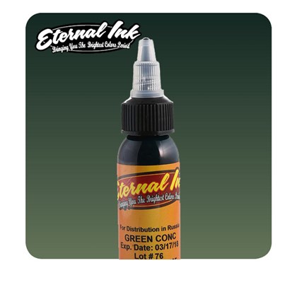 Eternal Tattoo Ink - Green Concentrate 30ml